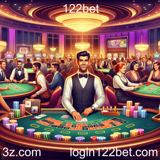 Experiência Imersiva em Cassino Ao Vivo no 122bet